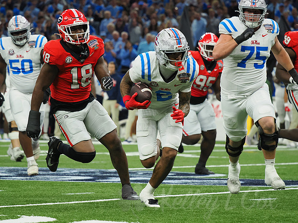 Sugar Bowl Football: Ole Miss Rebels vs Georgia Bulldogs
