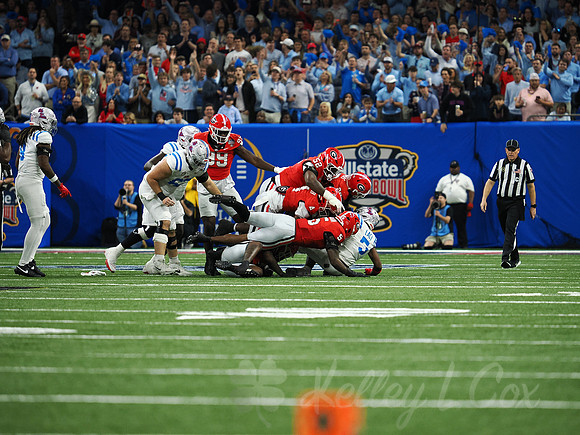 Sugar Bowl Football: Ole Miss Rebels vs Georgia Bulldogs