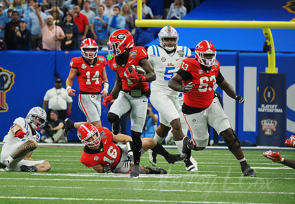 Sugar Bowl Football: Ole Miss Rebels vs Georgia Bulldogs