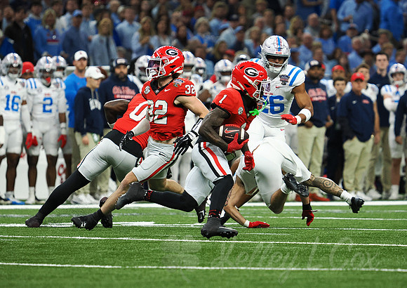 Sugar Bowl Football: Ole Miss Rebels vs Georgia Bulldogs