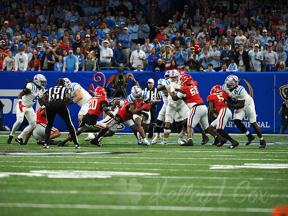 Sugar Bowl Football: Ole Miss Rebels vs Georgia Bulldogs