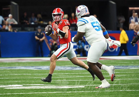 Sugar Bowl Football: Ole Miss Rebels vs Georgia Bulldogs