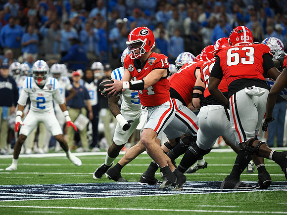 Sugar Bowl Football: Ole Miss Rebels vs Georgia Bulldogs