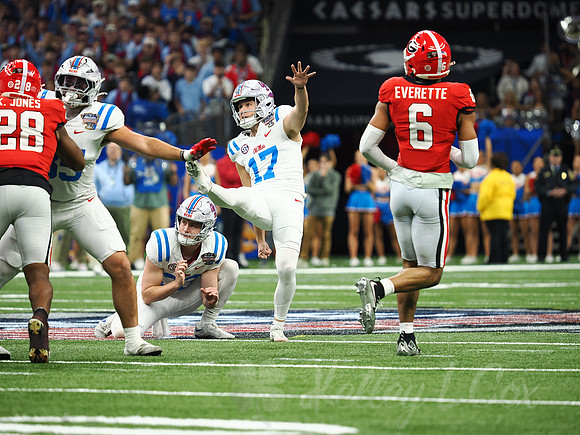 Sugar Bowl Football: Ole Miss Rebels vs Georgia Bulldogs