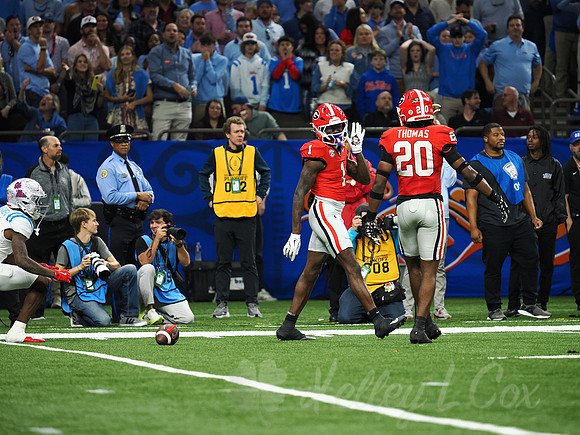 Sugar Bowl Football: Ole Miss Rebels vs Georgia Bulldogs