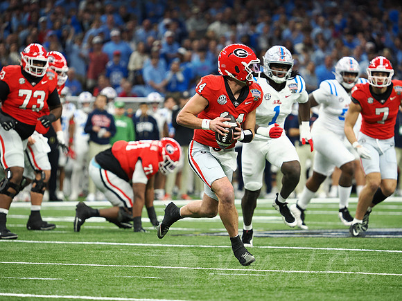 Sugar Bowl Football: Ole Miss Rebels vs Georgia Bulldogs