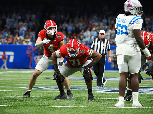 Sugar Bowl Football: Ole Miss Rebels vs Georgia Bulldogs