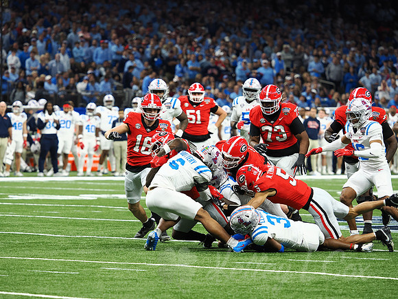 Sugar Bowl Football: Ole Miss Rebels vs Georgia Bulldogs