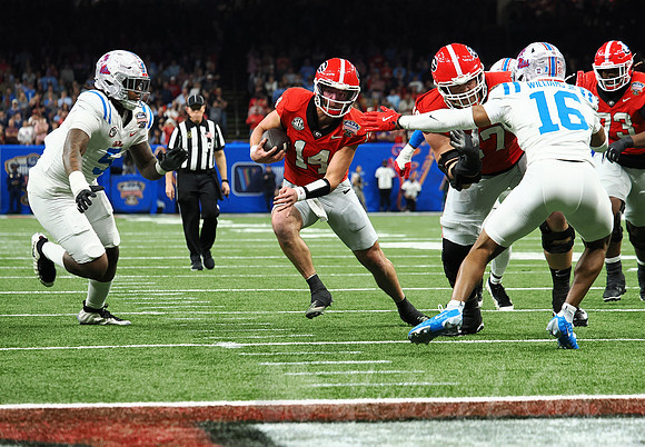 Sugar Bowl Football: Ole Miss Rebels vs Georgia Bulldogs