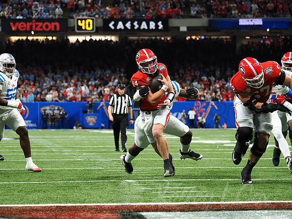 Sugar Bowl Football: Ole Miss Rebels vs Georgia Bulldogs