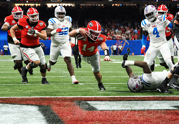Sugar Bowl Football: Ole Miss Rebels vs Georgia Bulldogs