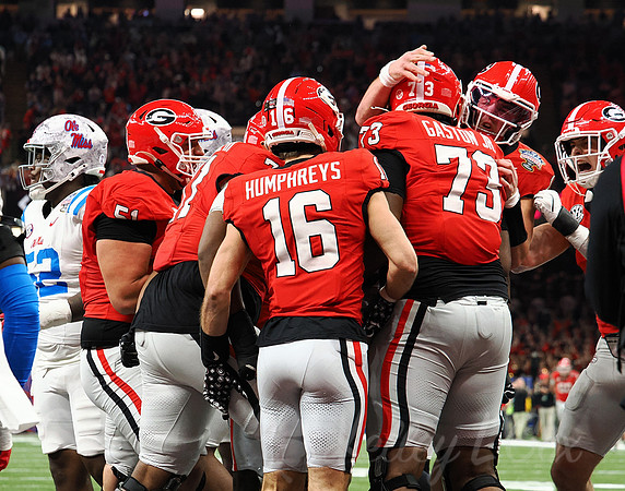 Sugar Bowl Football: Ole Miss Rebels vs Georgia Bulldogs