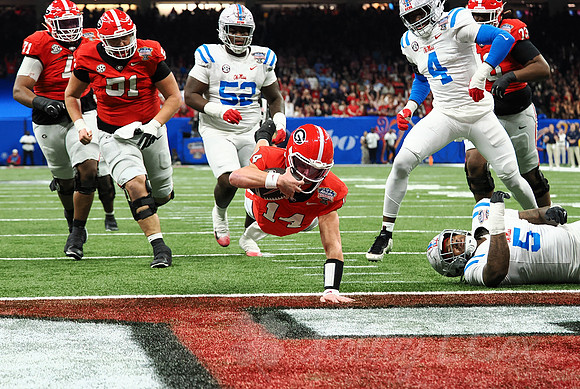Sugar Bowl Football: Ole Miss Rebels vs Georgia Bulldogs