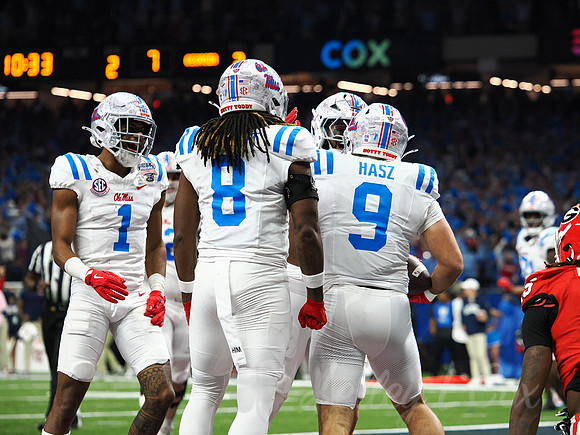 Sugar Bowl Football: Ole Miss Rebels vs Georgia Bulldogs