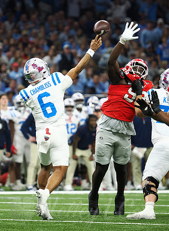 Sugar Bowl Football: Ole Miss Rebels vs Georgia Bulldogs