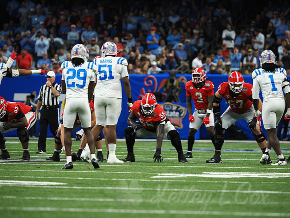 Sugar Bowl Football: Ole Miss Rebels vs Georgia Bulldogs