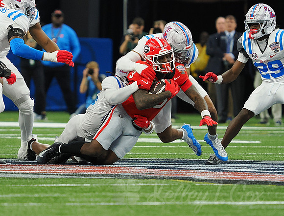 Sugar Bowl Football: Ole Miss Rebels vs Georgia Bulldogs