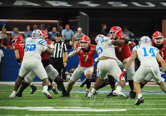 Sugar Bowl Football: Ole Miss Rebels vs Georgia Bulldogs
