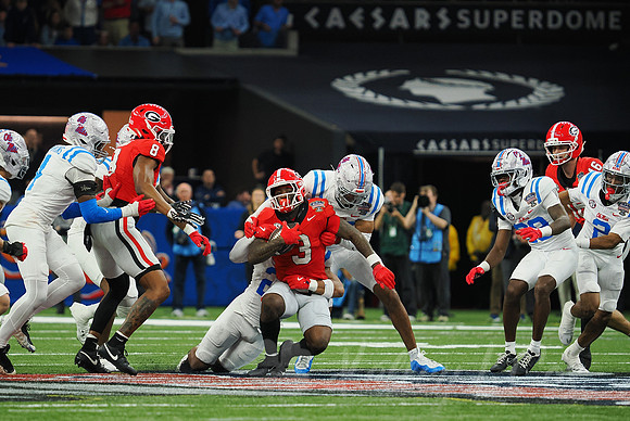 Sugar Bowl Football: Ole Miss Rebels vs Georgia Bulldogs