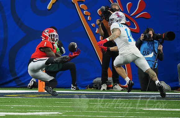 Sugar Bowl Football: Ole Miss Rebels vs Georgia Bulldogs