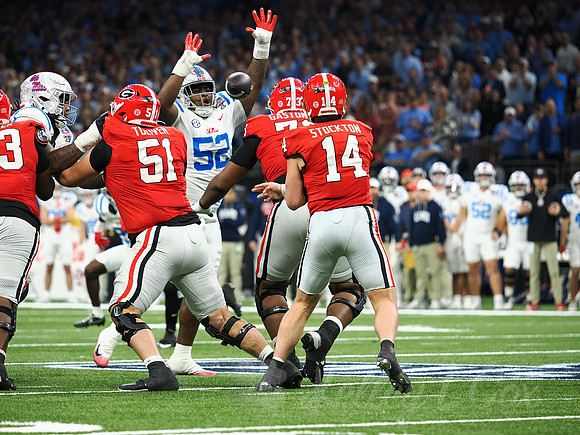 Sugar Bowl Football: Ole Miss Rebels vs Georgia Bulldogs