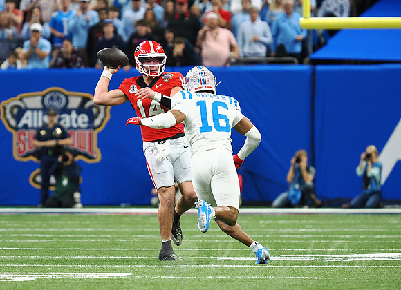 Sugar Bowl Football: Ole Miss Rebels vs Georgia Bulldogs