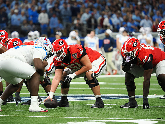 Sugar Bowl Football: Ole Miss Rebels vs Georgia Bulldogs