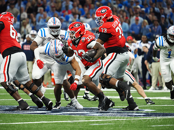 Sugar Bowl Football: Ole Miss Rebels vs Georgia Bulldogs