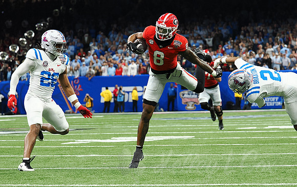 Sugar Bowl Football: Ole Miss Rebels vs Georgia Bulldogs