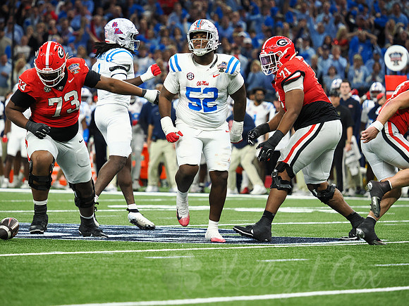 Sugar Bowl Football: Ole Miss Rebels vs Georgia Bulldogs