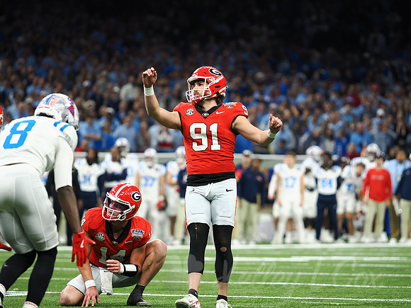 Sugar Bowl Football: Ole Miss Rebels vs Georgia Bulldogs