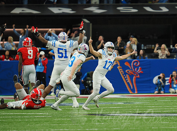 Sugar Bowl Football: Ole Miss Rebels vs Georgia Bulldogs