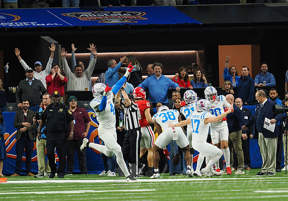 Sugar Bowl Football: Ole Miss Rebels vs Georgia Bulldogs