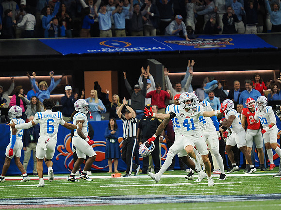 Sugar Bowl Football: Ole Miss Rebels vs Georgia Bulldogs