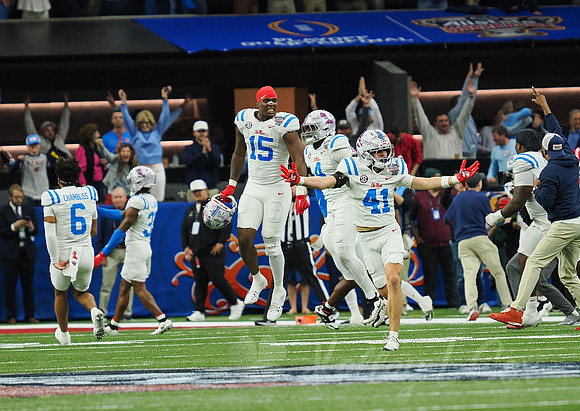 Sugar Bowl Football: Ole Miss Rebels vs Georgia Bulldogs