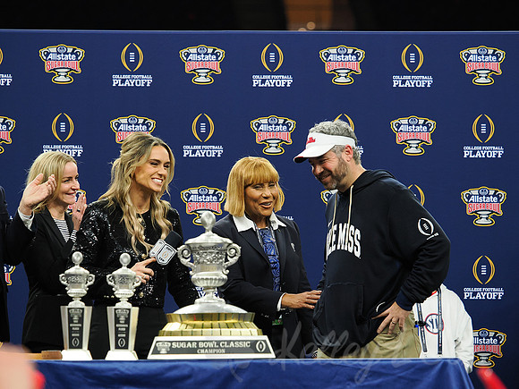 Sugar Bowl Football: Ole Miss Rebels vs Georgia Bulldogs