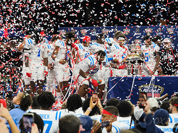 Sugar Bowl Football: Ole Miss Rebels vs Georgia Bulldogs