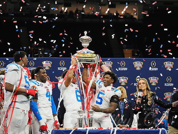 Sugar Bowl Football: Ole Miss Rebels vs Georgia Bulldogs