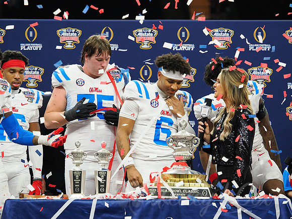 Sugar Bowl Football: Ole Miss Rebels vs Georgia Bulldogs