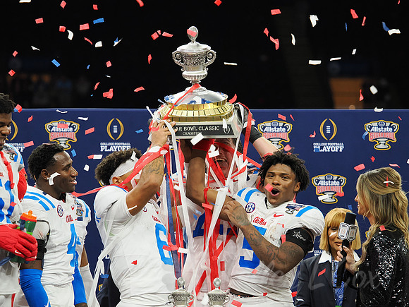 Sugar Bowl Football: Ole Miss Rebels vs Georgia Bulldogs