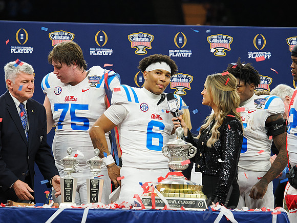 Sugar Bowl Football: Ole Miss Rebels vs Georgia Bulldogs