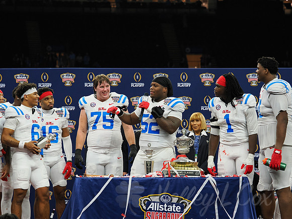 Sugar Bowl Football: Ole Miss Rebels vs Georgia Bulldogs