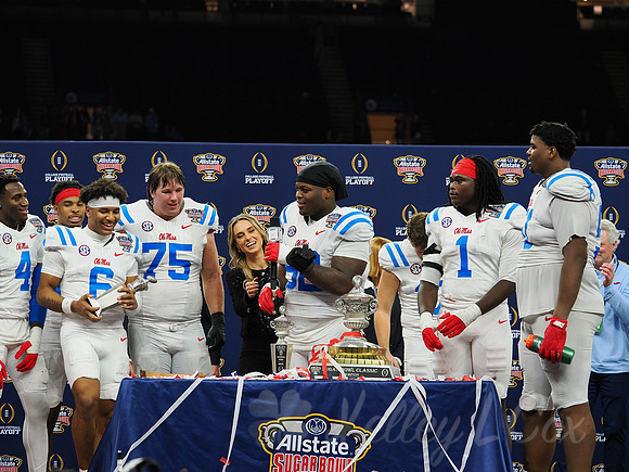 Sugar Bowl Football: Ole Miss Rebels vs Georgia Bulldogs