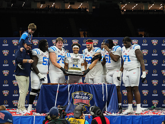 Sugar Bowl Football: Ole Miss Rebels vs Georgia Bulldogs