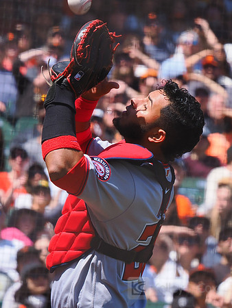 MLB: Washington Nationals at San Francisco Giants