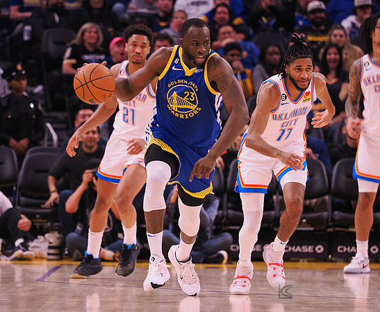 NBA: Oklahoma City Thunder at Golden State Warriors