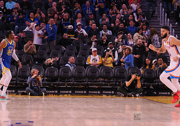 NBA: Oklahoma City Thunder at Golden State Warriors