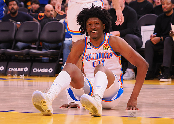 NBA: Oklahoma City Thunder at Golden State Warriors