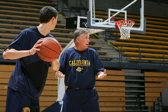 Cal Men's Basketball Practice