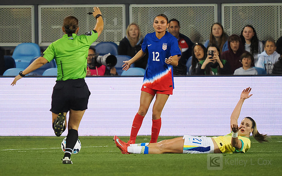 Soccer: International Women's Friendly-Brazil at USWNT
